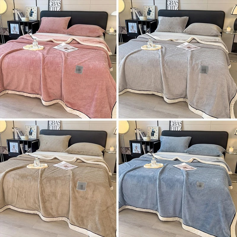 Plush Fleece Throw Blanket – Cozy and Warm