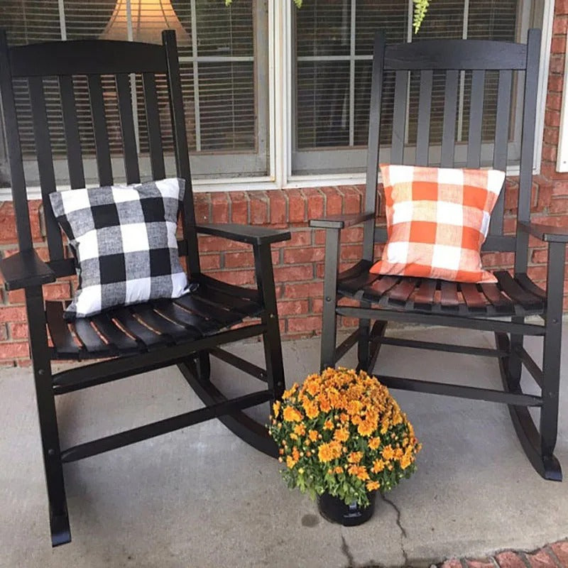 Classic Plaid Home Cushion Cover