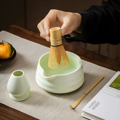 Green Tea Ceramic Cup Set