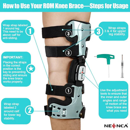 Comfortable Knee Support Wrap for Arthritis Relief