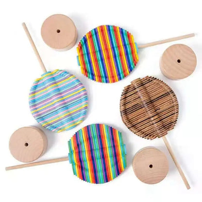 Classic Wood Fidget Spinner Toy