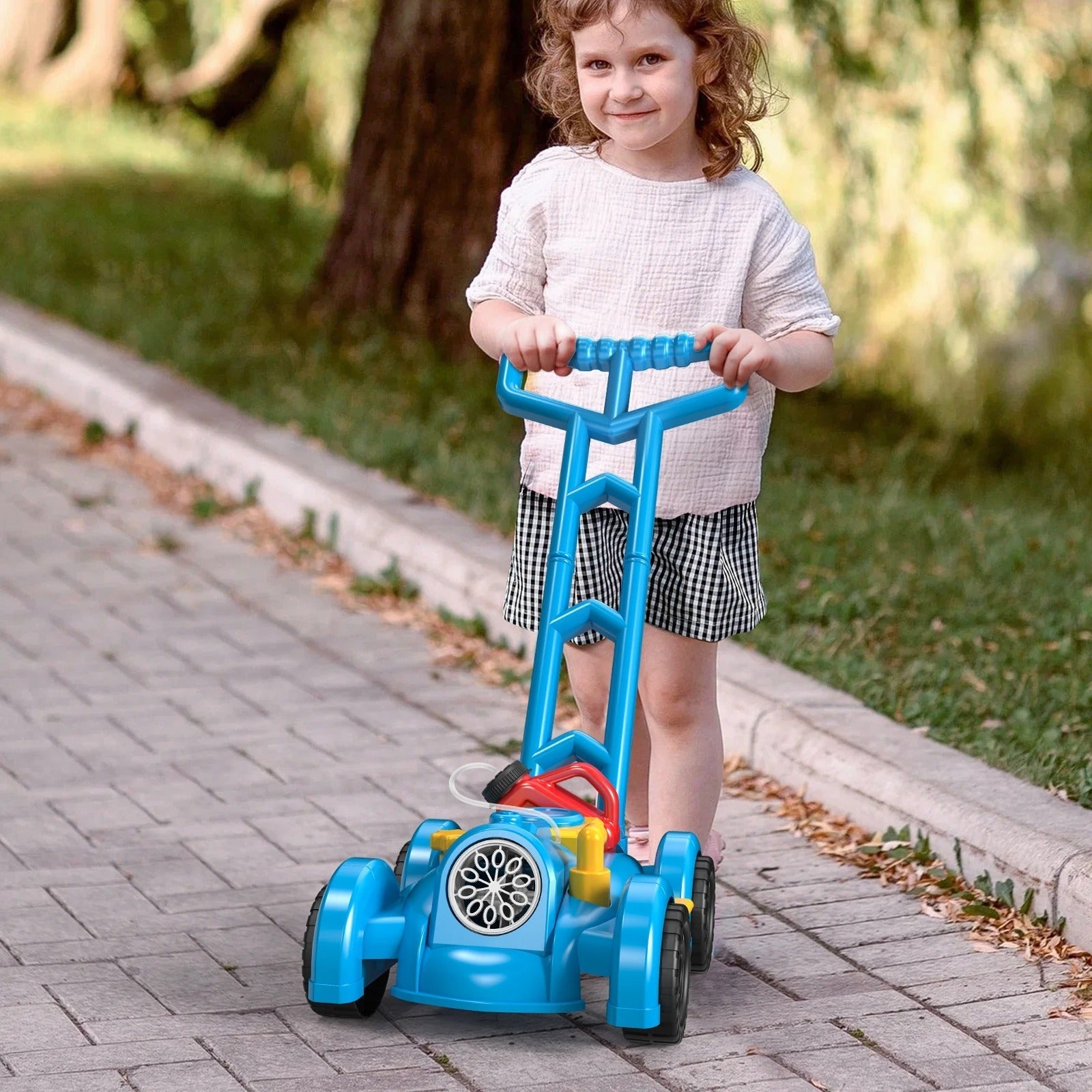 Colorful Lawn Bubble Cutting Machine - Fesara