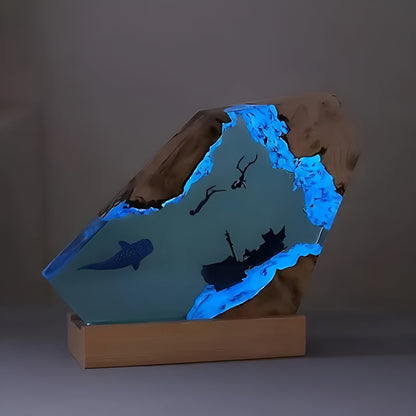 Coastal Style Ocean Table Lamp