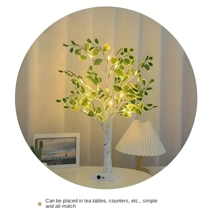 Stylish Tree Shaped Desk Lamp with Soft LED Light