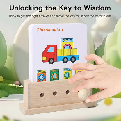 Fun Wooden Puzzle Toy for Kids Learning Development