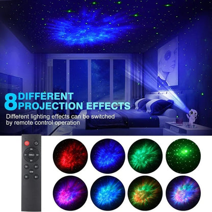 Cosmic Star Projector Lamp for Bedroom Ambiance