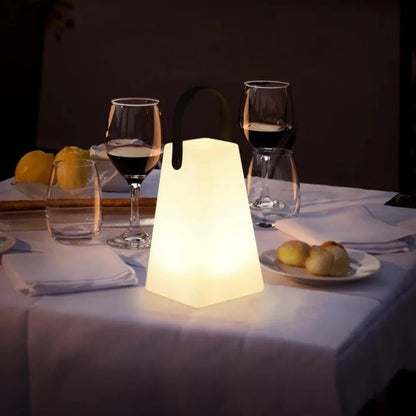 Wireless Outdoor Rechargeable Table Lamp with Remote