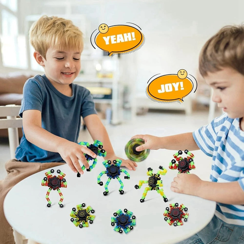 Fun Interactive Spinning Robot Toy