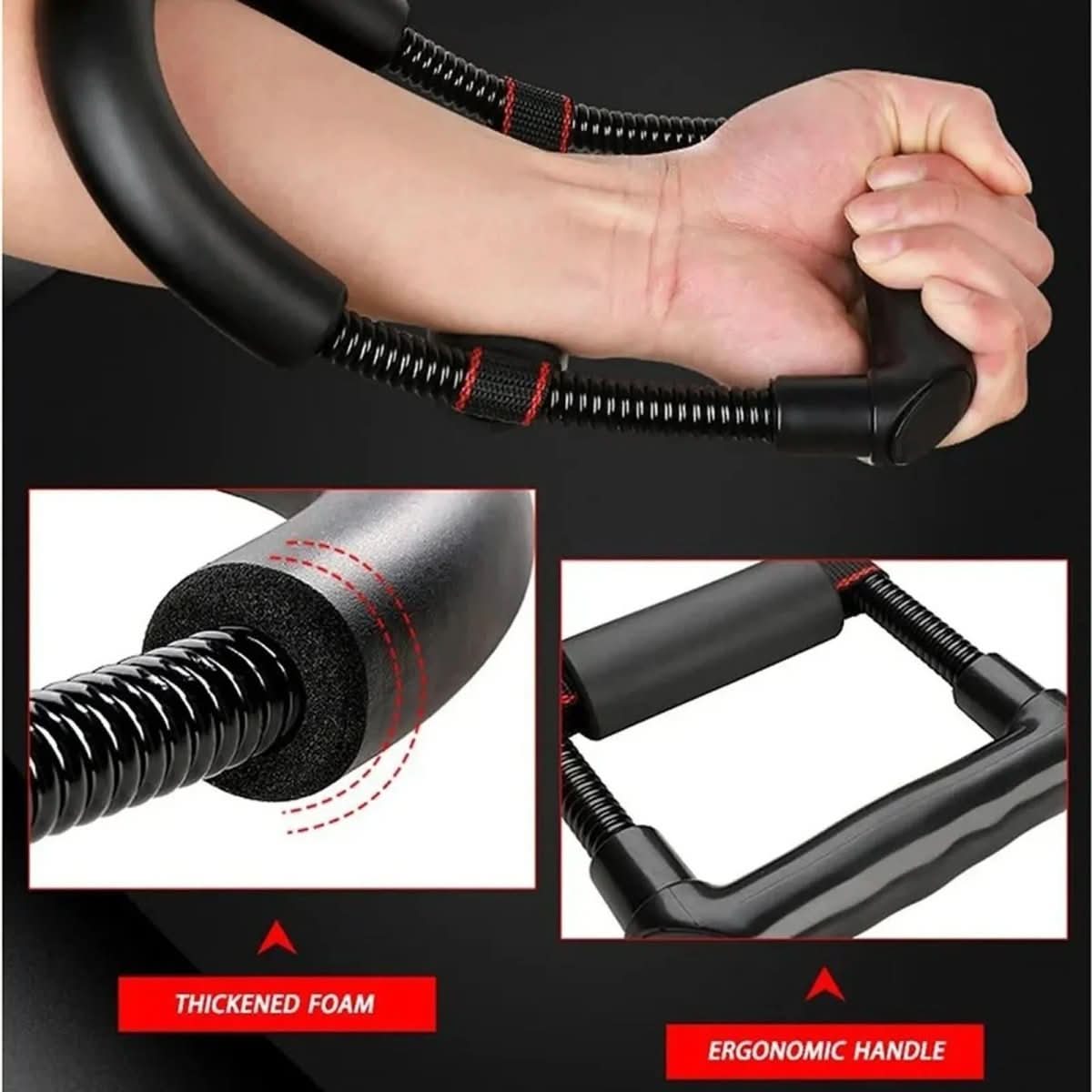 Compact Hand Grip Strengthener Exercise Trainer