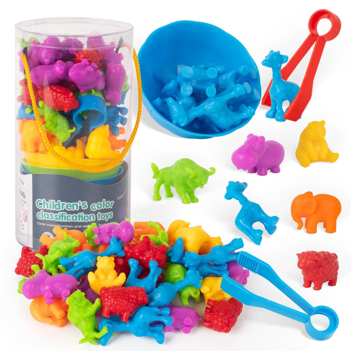 Fun Animal Sorting Montessori Toy Set