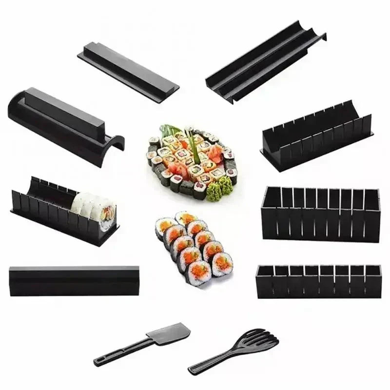 Complete Sushi Making Kit with Tools and Guides
