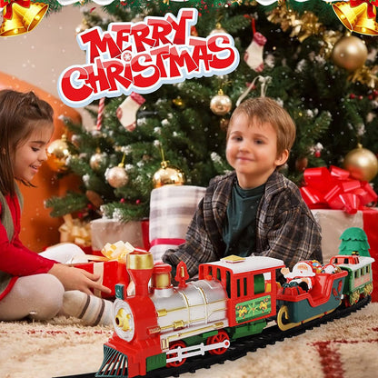 Complete Christmas Train Table Set