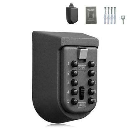 Secure Key Lock Box for Outdoor Key Storage