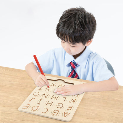 Wooden Learning Number Shape Board - Fesara
