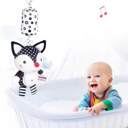 Cute Soft Baby Toy Plush Rattle Friends - Fesara