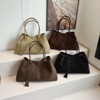 Premium Large Leather Tote Bag
