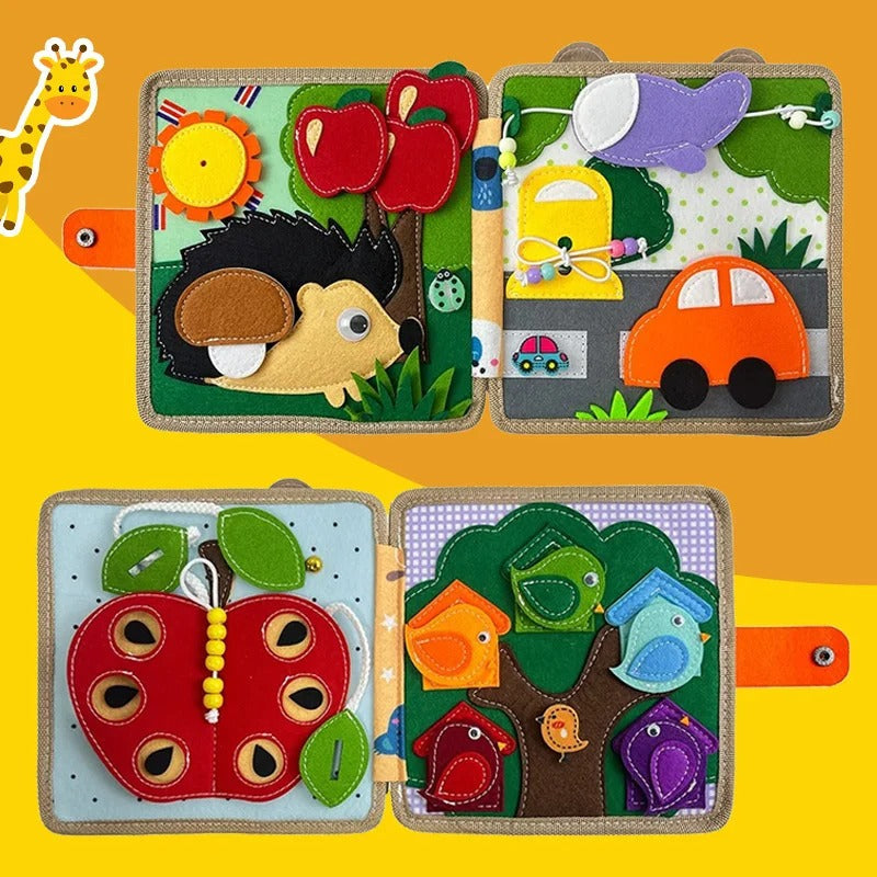 Educational Interactive Giraffe Children's Book