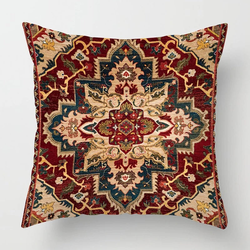 Elegant Moroccan Decor Cushion Cover