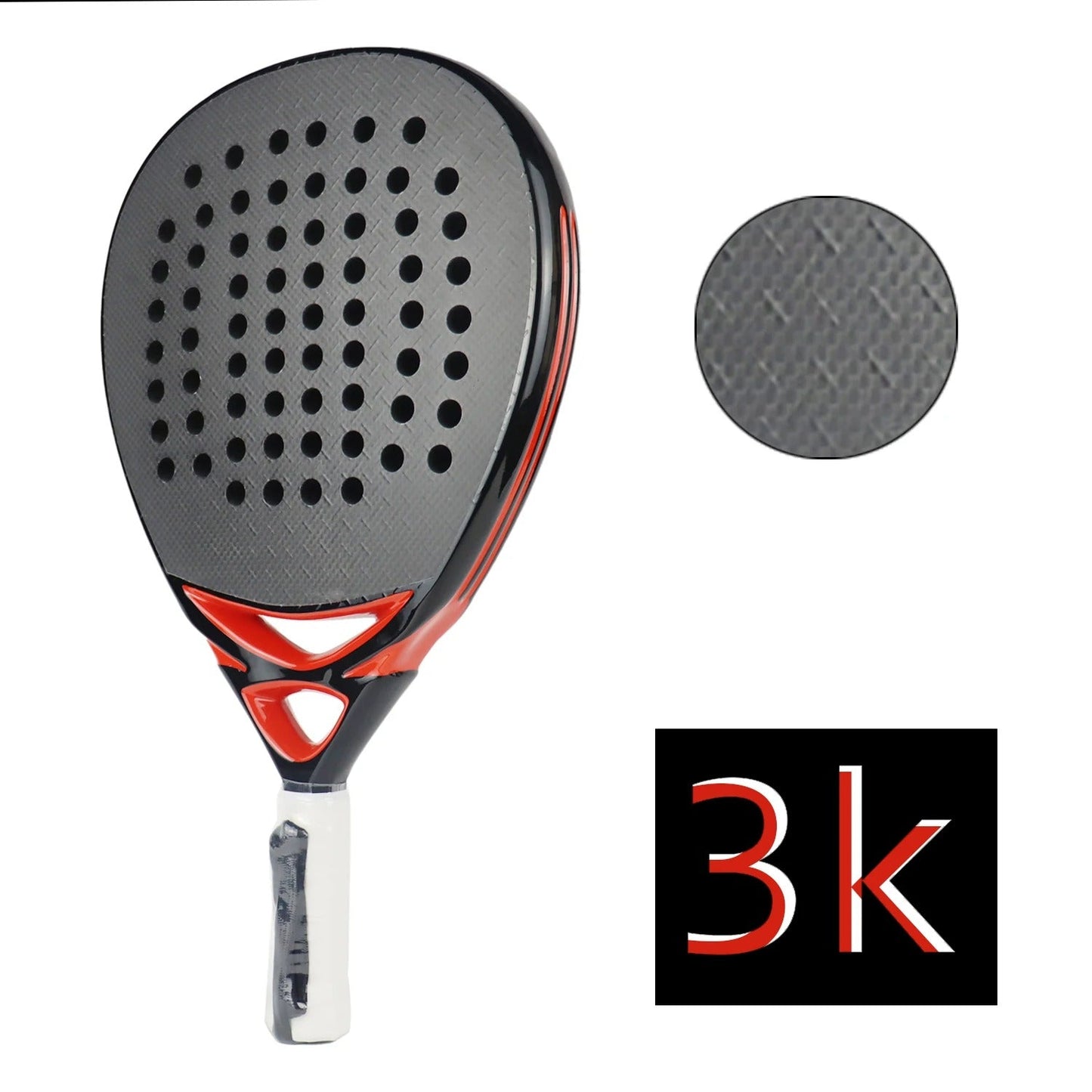 Lightweight Carbon Fiber Padel Racket for Pro Play - Fesara