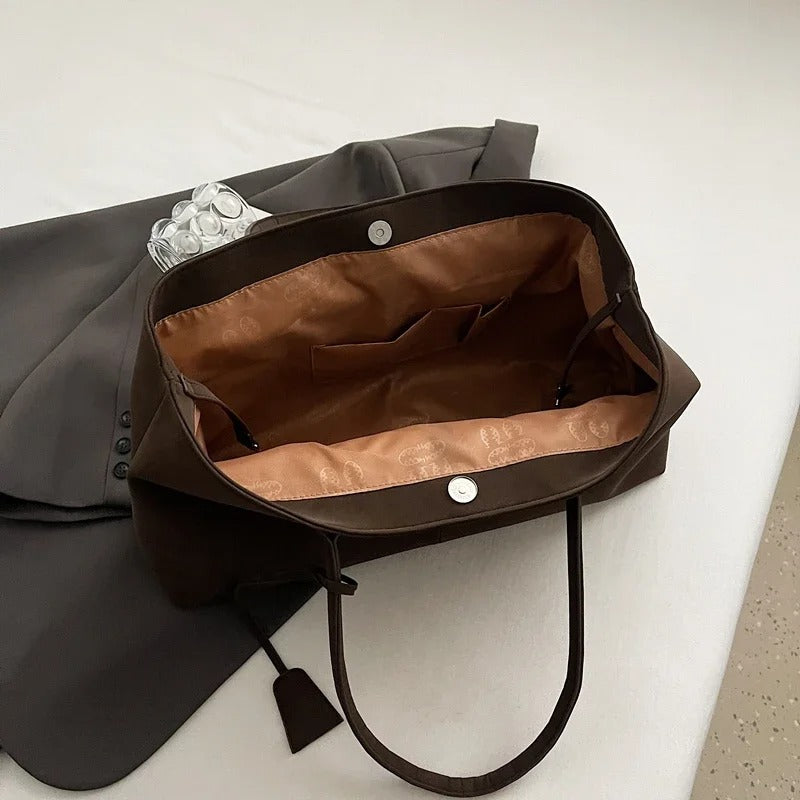 Premium Large Leather Tote Bag