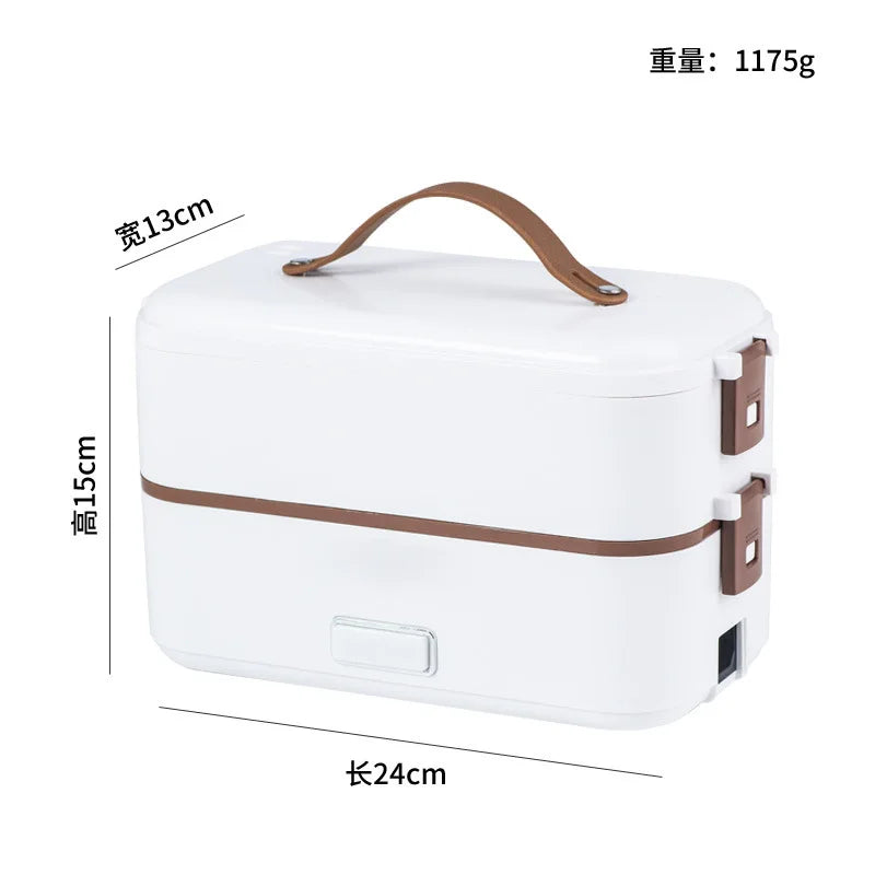 Insulated Electric Lunch Box - Compact Meal Heater