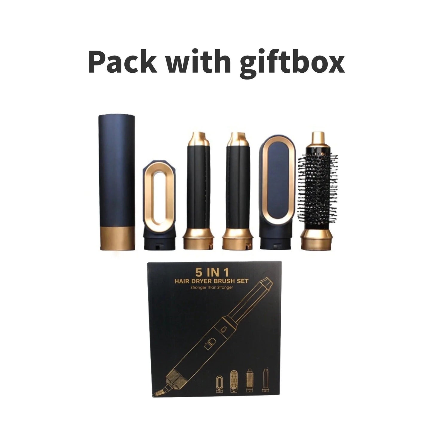 Pro Hair 5-in-1 Styling Tool | 1000W Ionic Hot Brush