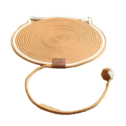 Durable Rope Cat Scratcher Mat with Claw Protection