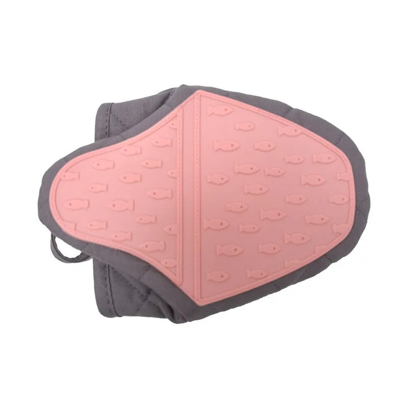 Fish Shaped Silicone Oven Mitts