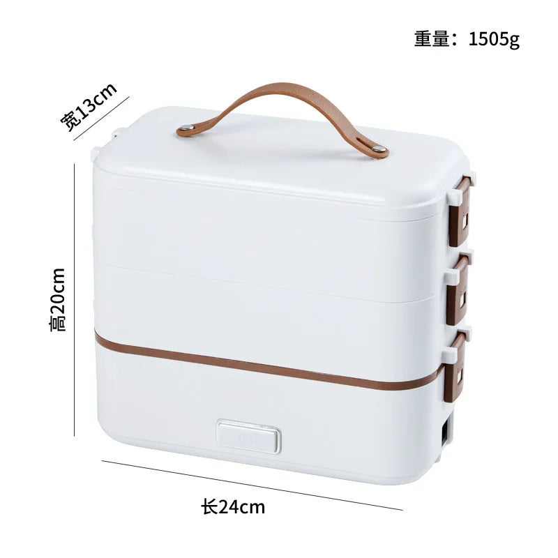Insulated Electric Lunch Box - Compact Meal Heater