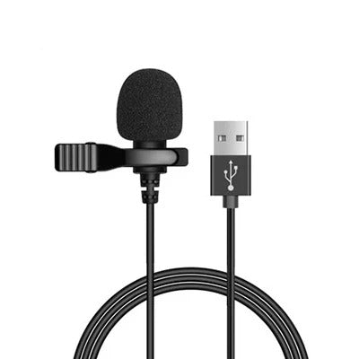 Compact USB Mini Microphone for Laptop and Conference Use