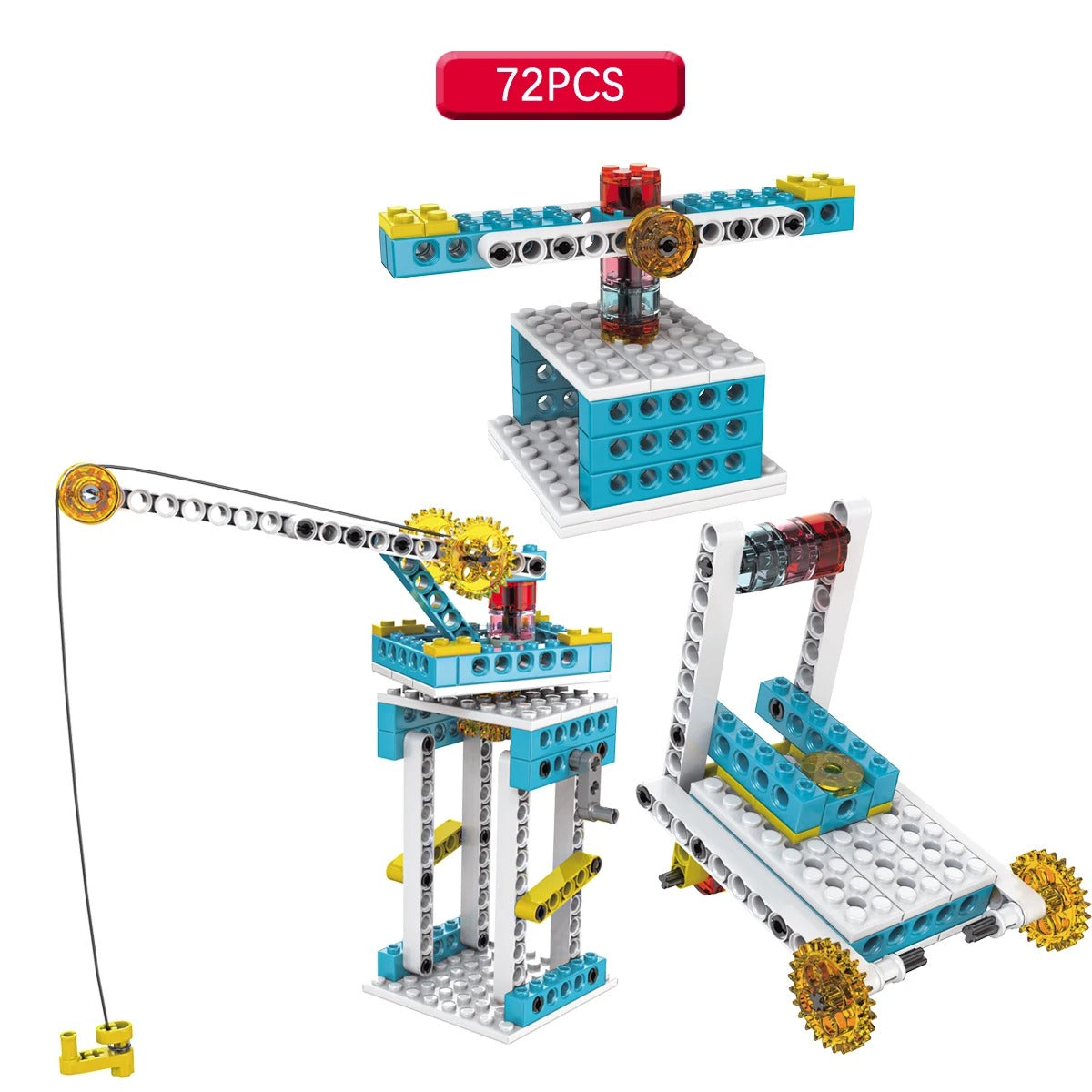 Fesara | 3in1 STEM Learning Building Blocks Toy Set