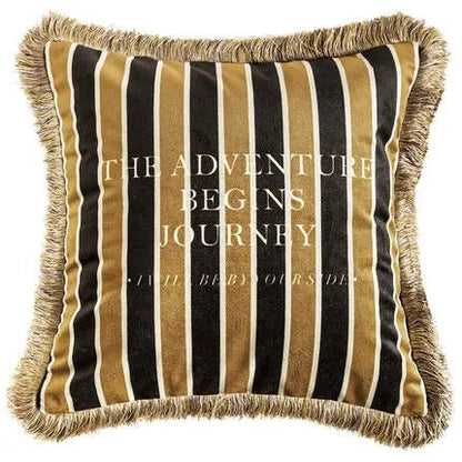 Premium Golden Pillowcase with Bee Pattern for Sophisticated Homes