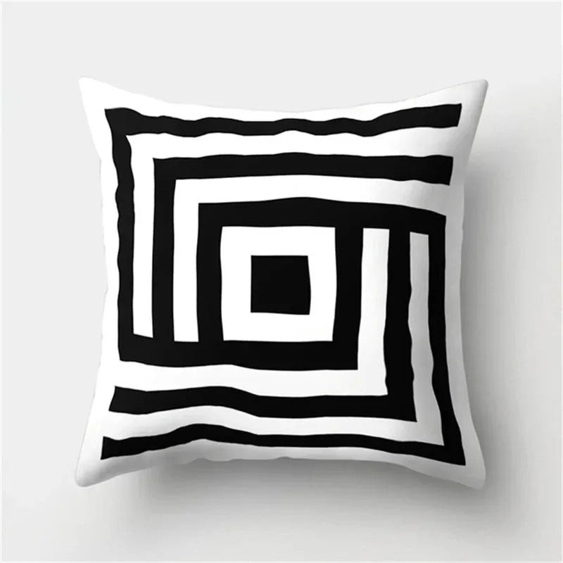 Decorative Patterned Pillow Cover for Home Decor