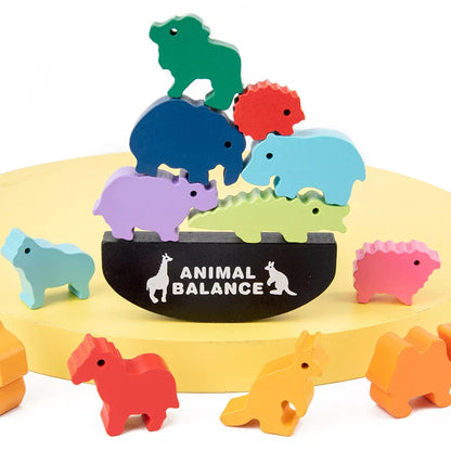Educational Wooden Rocking Toy for Kids
