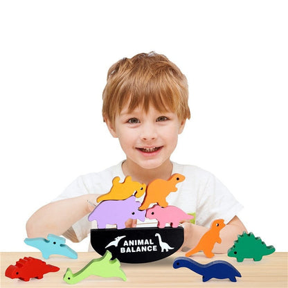 Educational Wooden Rocking Toy for Kids