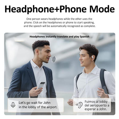 Wireless AI Translation Earbuds