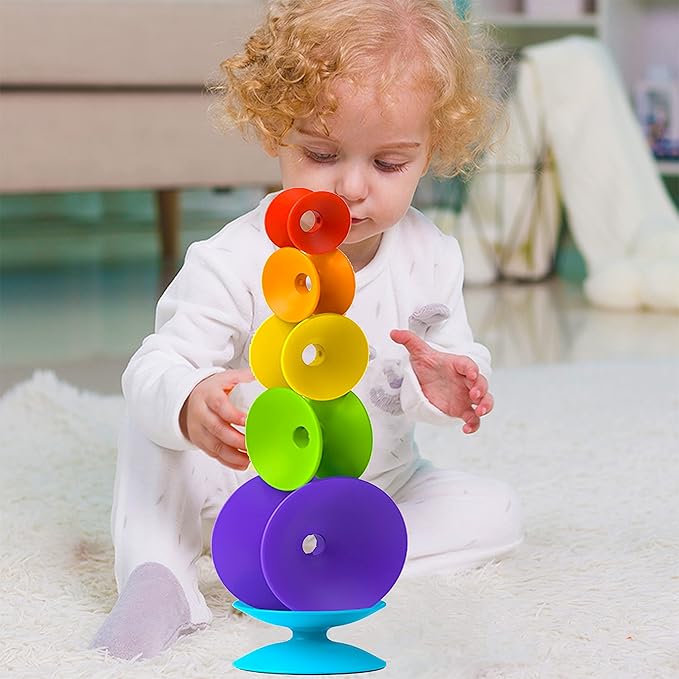 Colorful Kids Stacking Diabolo Toy - Fesara