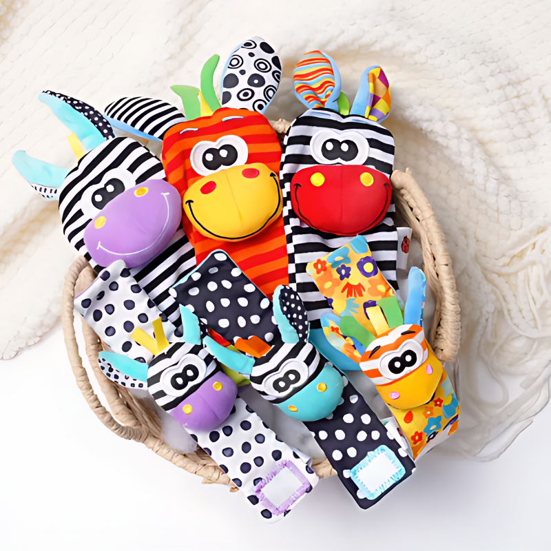 Colorful Baby Rattle Toy - Fesara