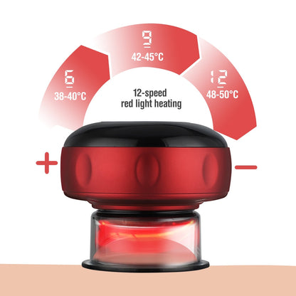 Electric Cupping Therapy Machine - Dynamic Suction & Red Light Heating-5
