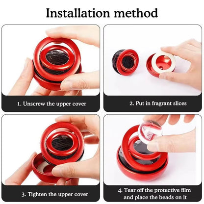Car Freshener Crystal Air Purifier Ornament