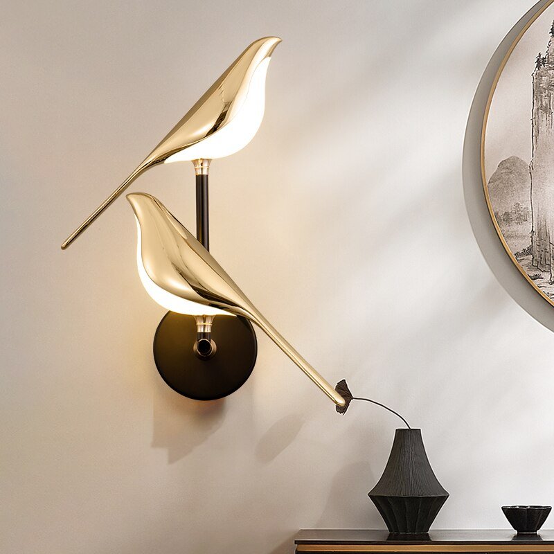 Adjustable Bird Design LED Wall Light