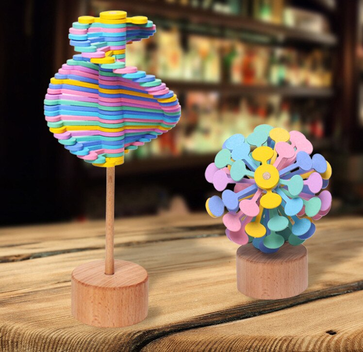 Natural Wooden Anxiety Relief Toy