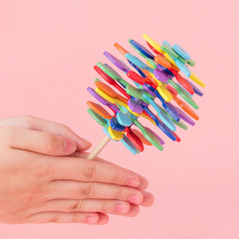 Natural Wooden Anxiety Relief Toy