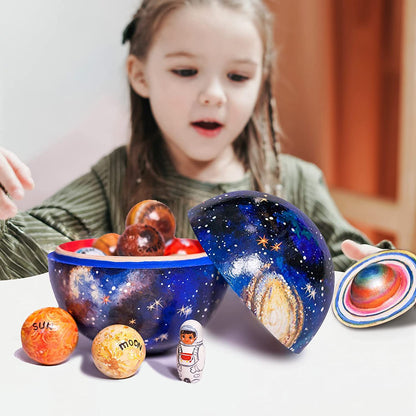 Interactive Solar System Wooden Learning Toy