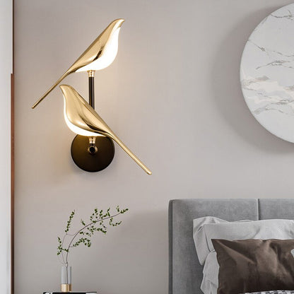 Adjustable Bird Design LED Wall Light