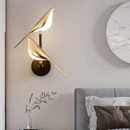 Modern Bird Shaped LED Wall Light