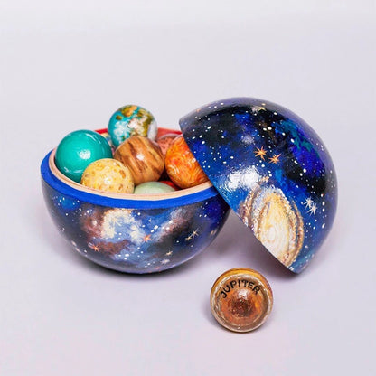 Interactive Solar System Wooden Learning Toy