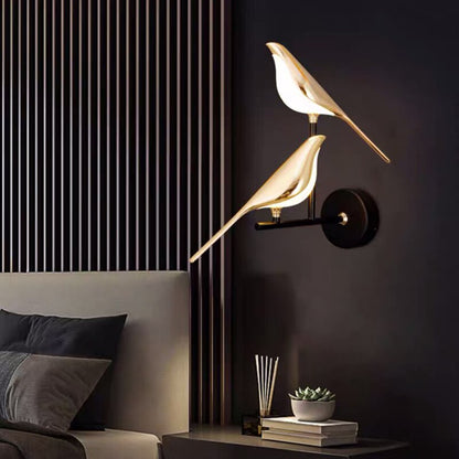 Modern Bird Shaped LED Wall Light