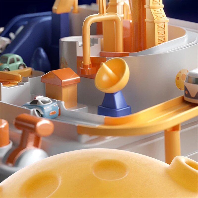 Fun Kids Racing Car Track Playset