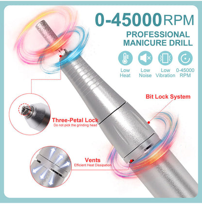 Compact Rechargeable Nail Drill for Acrylic Nails